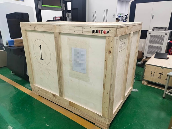 Cliente turco acquista con successo 3 saldatrici laser portatili Suntop, preparazione alla consegna completata con successo