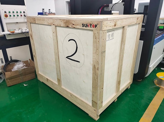 Cliente turco acquista con successo 3 saldatrici laser portatili Suntop, preparazione alla consegna completata con successo