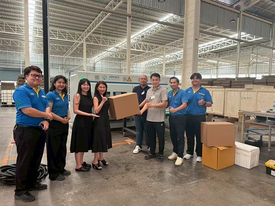 OJI Thailandia potenzia l'innovazione dell'imballaggio con l'installazione di Aopack BM3000-HD Box Maker