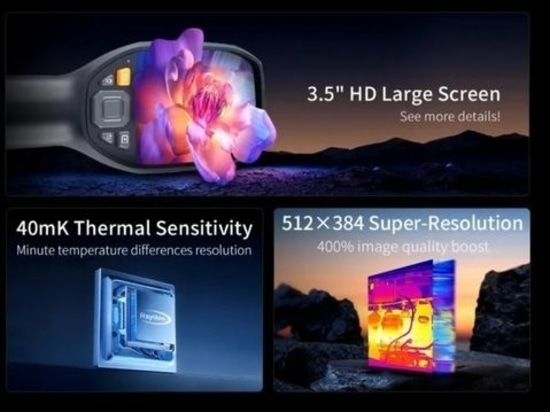 （Termocamera portatile della serie CX20: esperienza di imaging avanzata)