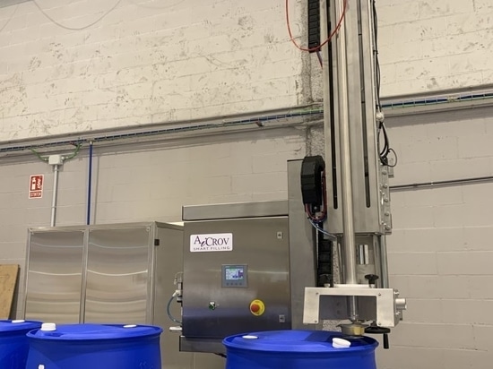 LSB semiautomatico per il riempimento di fusti
