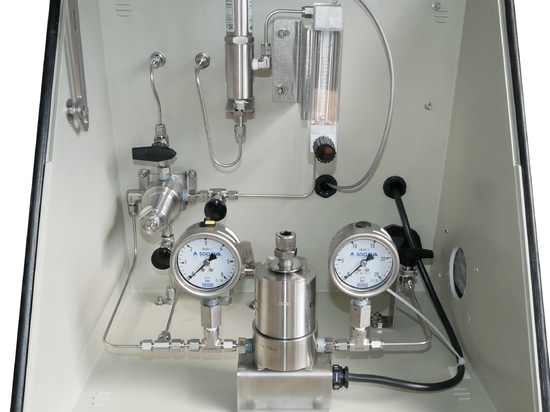 Campionamento della CO2 liquefatta da digestione anaerobica