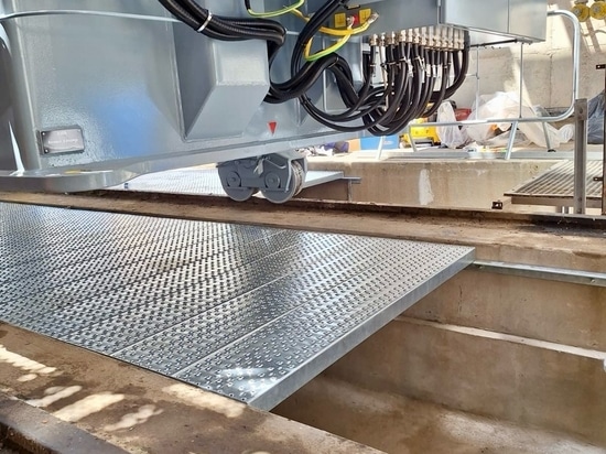 Nuovo cantiere Sonec per un sito idroelettrico : copertura Exticov LHD installata