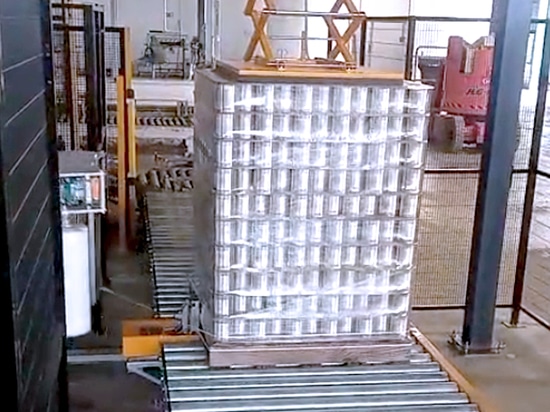 Migliorare la protezione dei pallet per le conserve alimentari