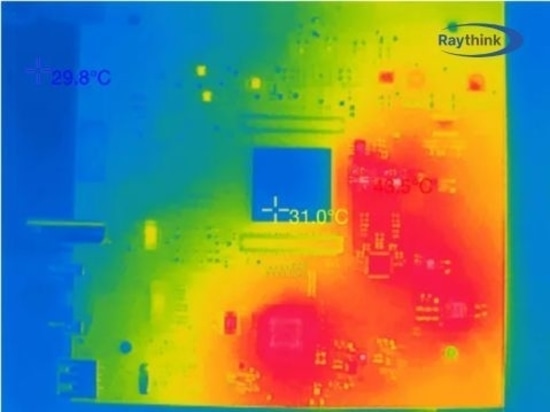 Per l'analisi della distribuzione termica dei PCB