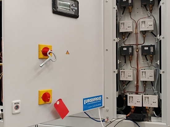 Quadro elettrico e cablaggio del refrigeratore d'acqua RFI 2x400