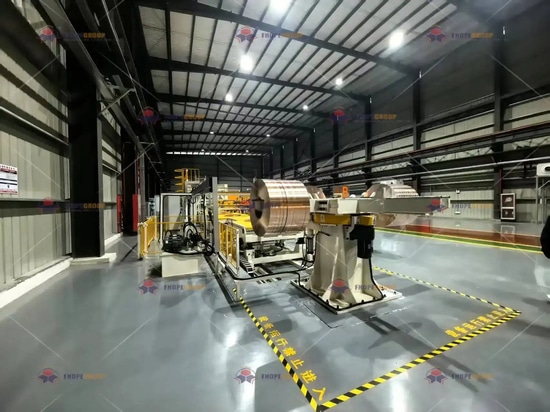 focus sull'industria】FHOPE Machinery guida l'imballaggio intelligente dei metalli con la tecnologia della linea di avvolgimento automatico di bobine d'acciaio?
