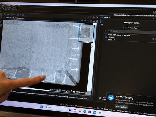 Il sistema di radiografia computerizzata di DÜRR NDT rivela dettagli nascosti in opere d'arte storiche