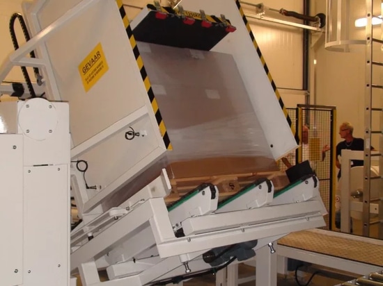 Movimentazione intelligente dei pallet con FHOPE: Rotazione del carico semplificata