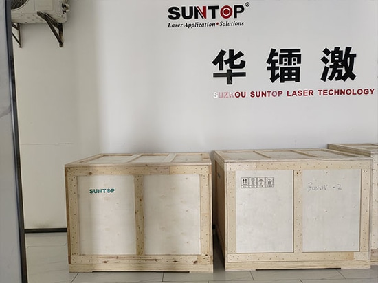 SUNTOP consegna 2 saldatrici laser 4 in 1 da 3000 W dopo aver superato con successo i test