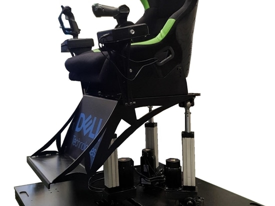 Piattaforma di movimento 3DOF fai da te con controllore di movimento AASD15A