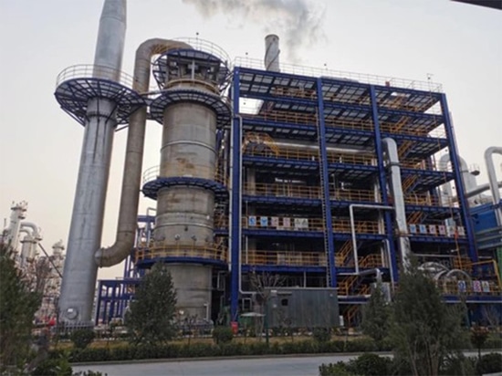 Sistema RTO per la ricombinazione di 100.000 tonnellate/anno di metacrilato di metile e liquido di scarto