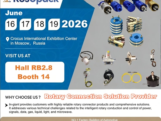 In-giant Technology presenterà gli innovativi prodotti ad anello scorrevole a RosUpack e Printech 2026 in Russia