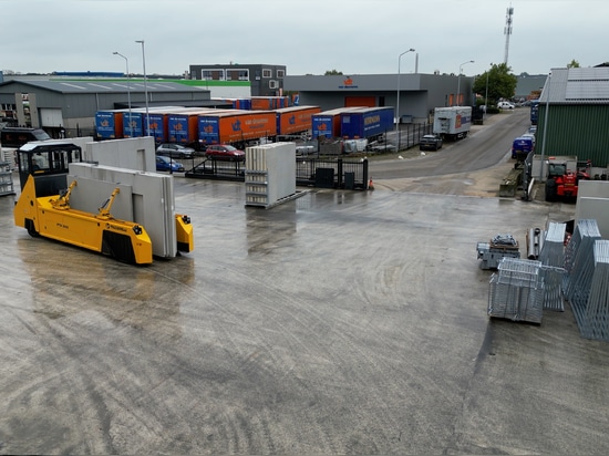 Movimentazione prefabbricati efficiente