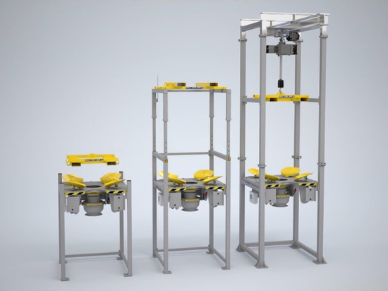 Scaricatore FIBC con sistema antipolvere SBB-ADS
