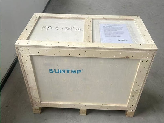SUNTOP consegna in Spagna una saldatrice laser portatile integrata raffreddata ad aria personalizzata