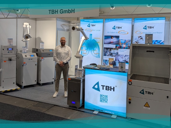 Caglayan Özdil allo stand TBH alla fiera Nortec 2026