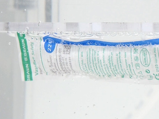 La naturale traspirabilità del Tyvek può generare bolle che non corrispondono a una perdita