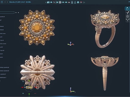Gravotech presenta 3DESIGN V13: un nuovo punto di riferimento nella progettazione di gioielli di alta gamma