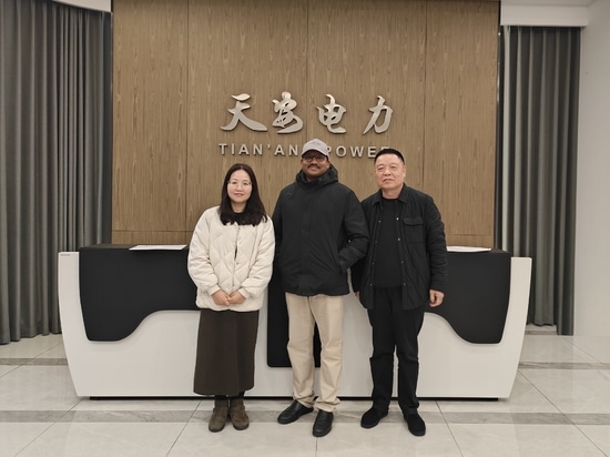 Terza visita del cliente zambiano a Tianan Electric