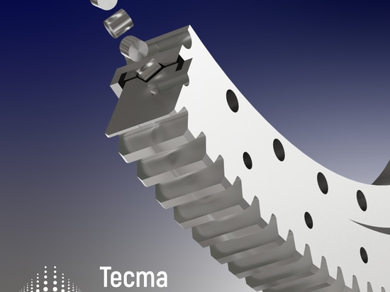 Le ruote dentate a rulli incrociati sono disponibili in pronta consegna presso Tecma Drive
