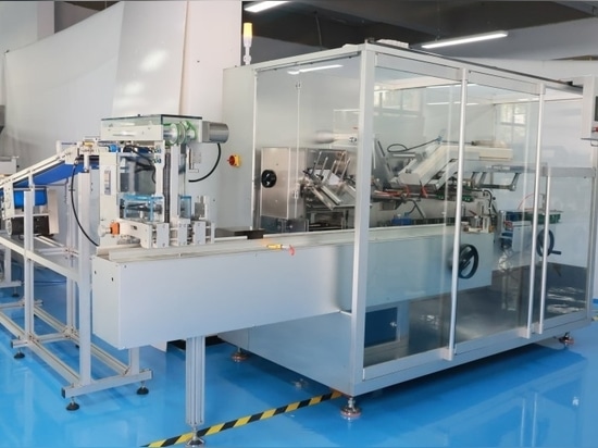 Figura 9 Altre macchine sulla linea di produzione, come l'astucciatrice