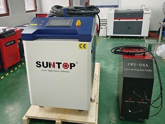 Consegna completata con successo in Bangladesh della saldatrice laser portatile 4-in-1 da 6 kW