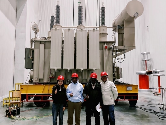Esportazioni di trasformatori Tianan in Ruanda: i trasformatori di potenza da 110kV superano il test di accettazione in fabbrica da parte di EDCL/EUCL, sostenendo Gri