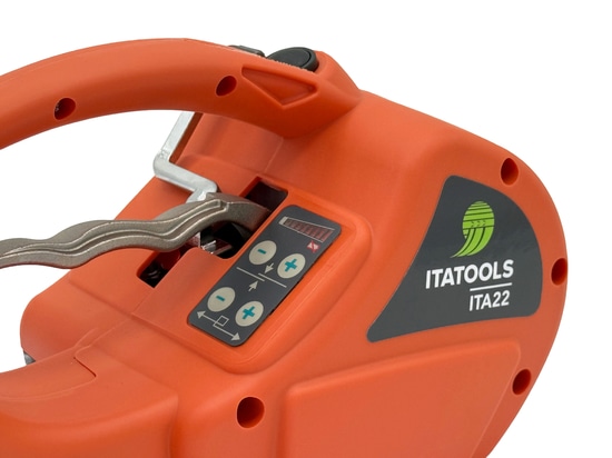 ITA 22 Reggiatrice a batteria per 13mm / 16mm - Reggia PP & PET Modalità di funzionamento manuale