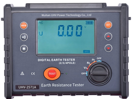Tester di resistenza di terra