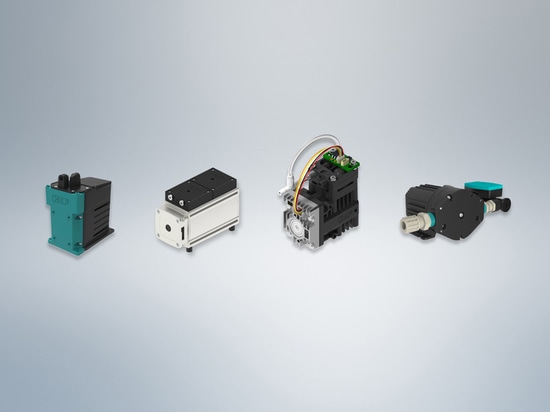 KNF presenta le Intelligent Pump Feature per il controllo del flusso, della pressione e del vuoto