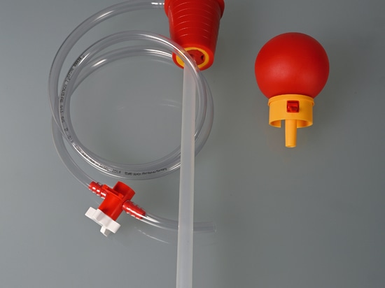 Pompa manuale OTAL® con tubo e rubinetto di arresto (Bürkle GmbH)