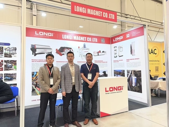 LONGi Magnet mette in mostra le tecnologie avanzate di separazione magnetica alla Fiera mineraria internazionale di Novokuznetsk