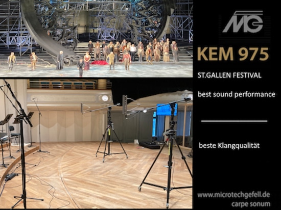 KEM 975 in uso durante eventi all'aperto