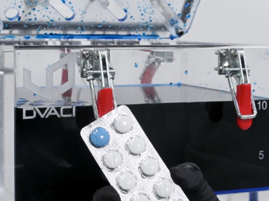 Test del blu di metilene mediante applicazione del vuoto