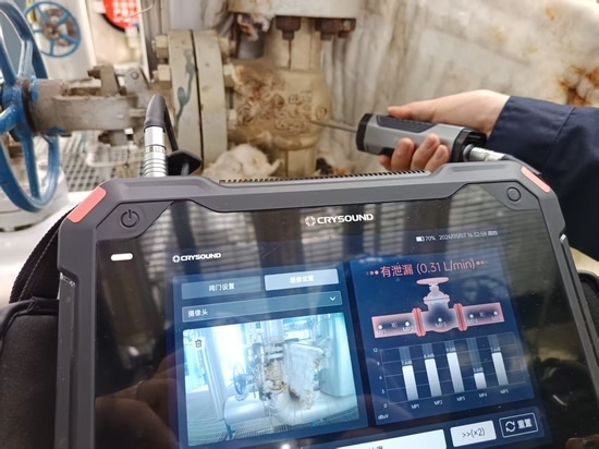 Come l'ecografia a contatto rileva le perdite interne delle valvole