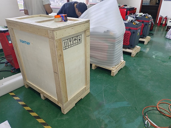 14 Saldatrici laser portatili personalizzate esportate con successo in Spagna