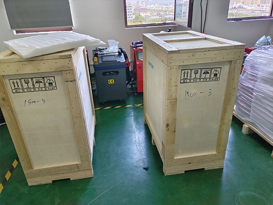 14 Saldatrici laser portatili personalizzate esportate con successo in Spagna
