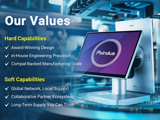 Poindus Systems - L'hardware alla base dei settori della vendita al dettaglio, dell'ospitalità e dell'industria