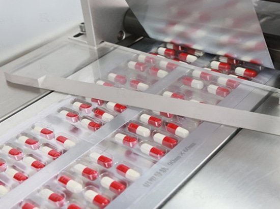 disposizione delle confezioni in blister