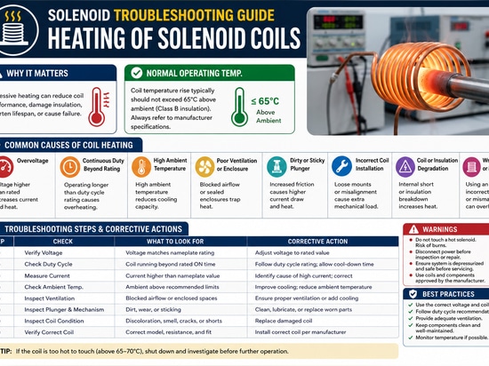 soluzioni personalizzate per solenoidi