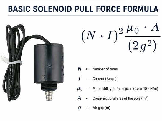 Calcolo della forza del solenoide