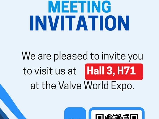 Valve World Expo 2026: valvole di controllo della pressione al padiglione 3, stand H71