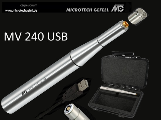Sistema di microfonia di misura Microtech Gefell MV 240 USB da 1/2"