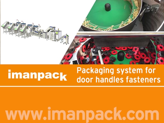 Imballaggio affidabile dei dispositivi di fissaggio per maniglie delle porte a cura di Imanpack