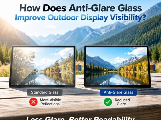Perché il vetro antiriflesso è fondamentale per i dispositivi touchscreen da esterno?