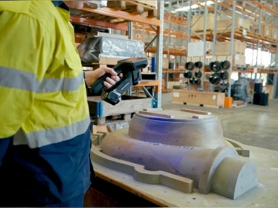 Come il team 7D utilizza la scansione laser 3D per garantire il corretto avanzamento della produzione di componenti per l'industria mineraria destinati a impieghi gravosi
