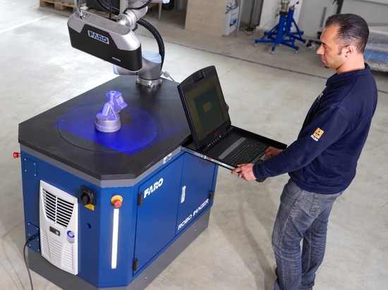 FARO® presenta il Robo-toner della fabbrica, la prima soluzione di automazione di fabbrica ed il secondo prodotto nel nuovo programma iniziale dell'adottante di FARO (ea)