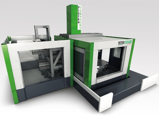 Macchina a funzioni multiple verticale di Pietro Carnaghi FLEXTURN