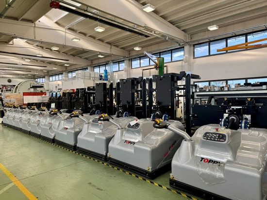 Produzione di girapallet mobili